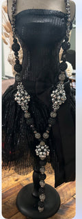 Midnight Elegance Y-Shape Necklace